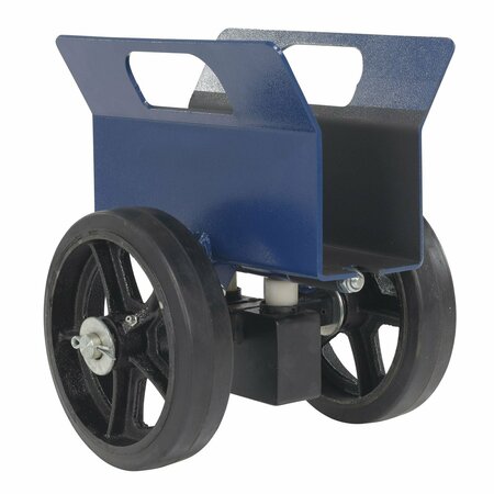 VESTIL Blue Heavy Duty Adjustable Panel Dolly 1200 lb Capacity Mold-on-Rubber PLDL-HD-4-8MR